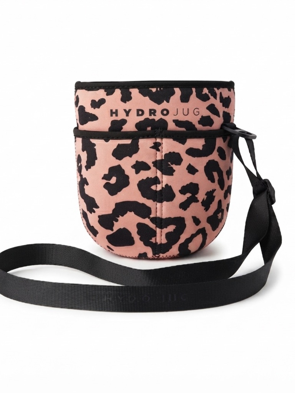 HydroJug Leopard Half Gallon Sleeve Cover w/ Strap Never Used Like New